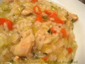 Chicken Tarragon Risotto