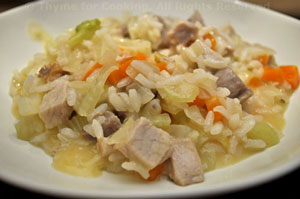 Pork and Fennel Risotto