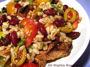 Teriyaki Chicken and Barley Salad