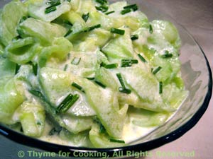 Creamy Cucumber Salad