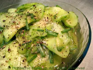 Old-Fashioned Cucumber Salad