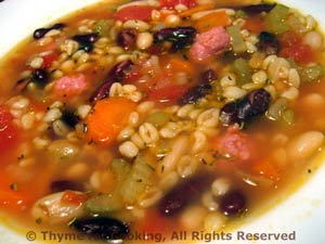 Bean and Barley Soup 