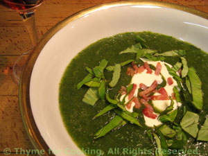 Chilled Lettuce Soup