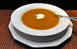 Pumpkin Soup with Sherry