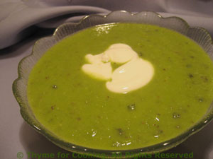 Fresh Pea Soup