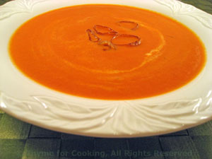 Pimiento Soup with Mascarpone