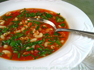 Summer Herb and Tomato Soup