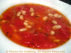 Tomato Cannellini Soup