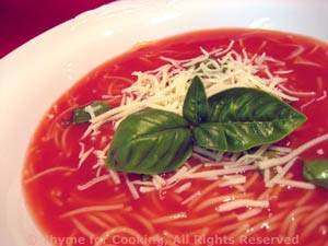 Chilled Tomato Vermicelli Soup