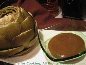 Artichokes with Balsamic Vinegar 