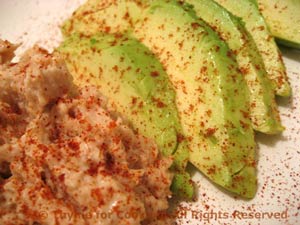 Crab Salad with Avocado Slices