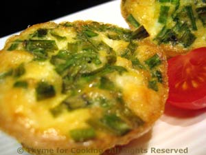 Ham and Chive Mini Frittata