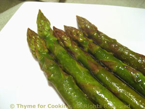 Asparagus with Olive Oil and Lemon