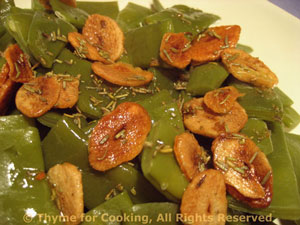 Green Beans with Garlic and Rosemary