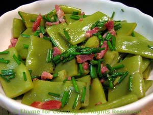 Warm Green Bean Salad