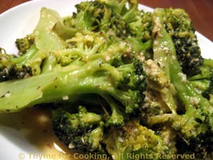 Broccoli with Mustard Sauce