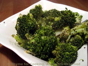 Broccoli with Lemon Pepper