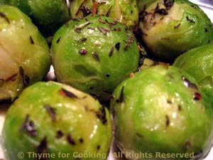 Buttered Brussels Sprouts