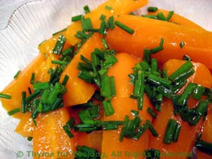 Carrots with Butter and Chives