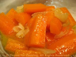Braised Carrots and Onions 