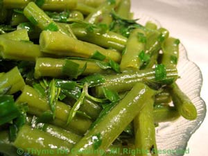 Green Beans with Butter and Herbs