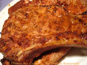 Barbecued Veal Chops