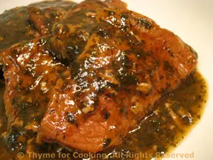 Veal with Parsley and Marsala