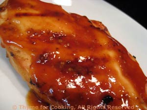 Barbecued Chicken Breasts