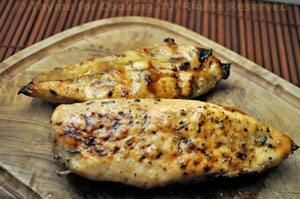 Grilled Lemon Chicken Breasts