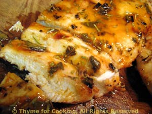 Chicken Breasts with Sage, Rosemary and Lemon