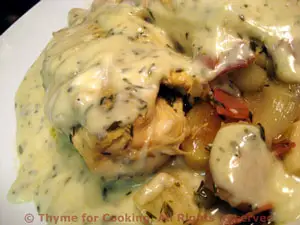 Chicken with Mascarpone and Shallots