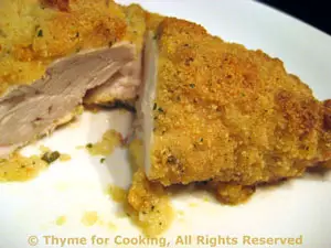 Baked Chicken Breasts with Mustard Crust