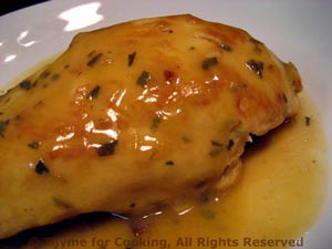 Chicken Breasts with Tarragon Mustard Sauce
