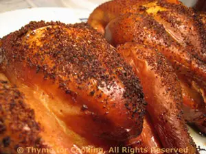 Grilled Cornish Hens (Poussin) with Spicy Rub