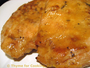 Teriyaki Orange Turkey Cutlets