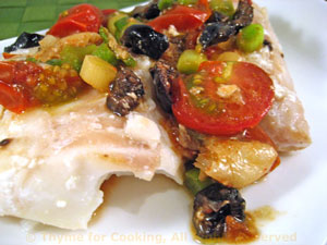 Baked Cod Provençal