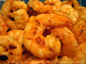 Grilled Lemon Shrimp