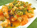 shrimp green sauce