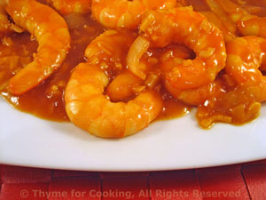 Red Sauced Shrimp