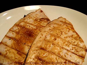 Teriyaki Grilled Swordfish