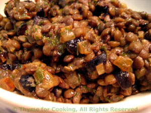 Lentils Provençal