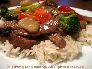 Stir-Fried Beef and Broccoli