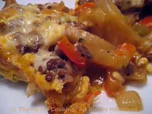 Cheesy Beef and Potato Pie (Crustless)