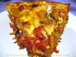 Ratatouille Quiche