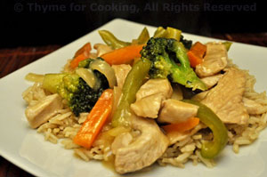 Stir-Fried Turkey with Broccoli