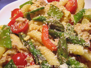 Pasta Primavera with Tuna