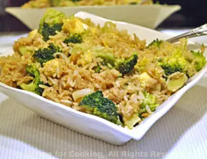 Fried Rice with Broccoli