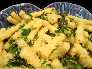 Pasta with Olive Oil, Herbs and Parmesan
