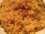quinoa with shallots