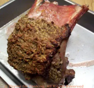 Rack of Lamb, with Herb Crust 